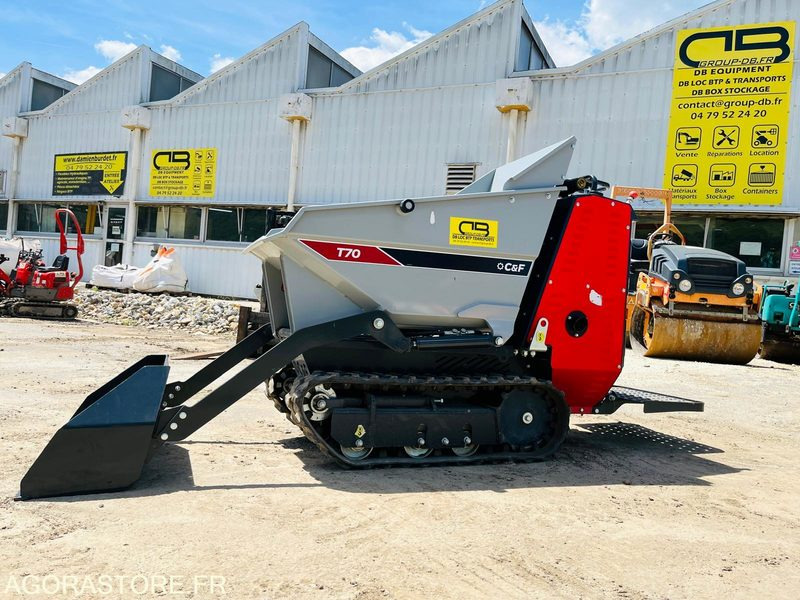 BROUETTE SUR CHENILLES AUTOCHARGEUSE C&F T70.1.1SL - 2022 NEUVE MODELE DE DEMO - Mini kiper: slika 3 BROUETTE SUR CHENILLES AUTOCHARGEUSE C&F T70.1.1SL - 2022 NEUVE MODELE DE DEMO - Mini kiper: slika 3