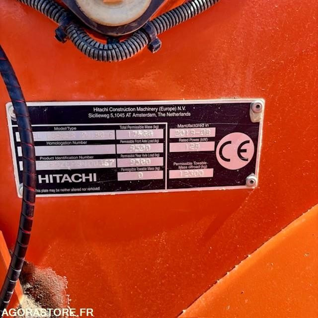 CHARGEUR HITACHI ZW180-6 2019 9270 HEURES - Utovarivač: slika 5 CHARGEUR HITACHI ZW180-6 2019 9270 HEURES - Utovarivač: slika 5