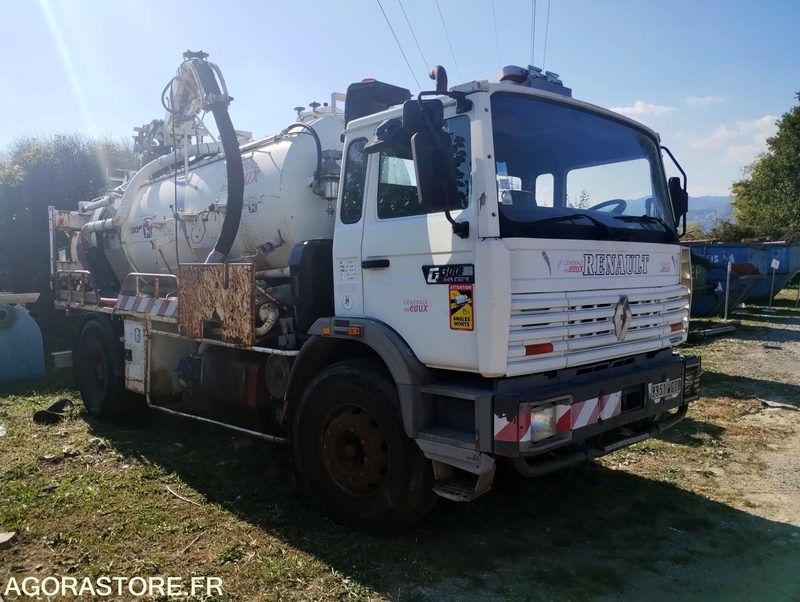 Camion 19t Hydrocureur Renault G300 Maxter – équipement Huwer - Vakuumska cisterna: slika 1 Camion 19t Hydrocureur Renault G300 Maxter – équipement Huwer - Vakuumska cisterna: slika 1
