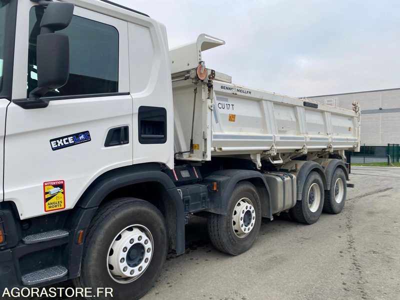 CAMION 8X4 SCANIA G410 BI-BENNE MEILLER 310 500 KM 2019 - Kamion: slika 1 CAMION 8X4 SCANIA G410 BI-BENNE MEILLER 310 500 KM 2019 - Kamion: slika 1