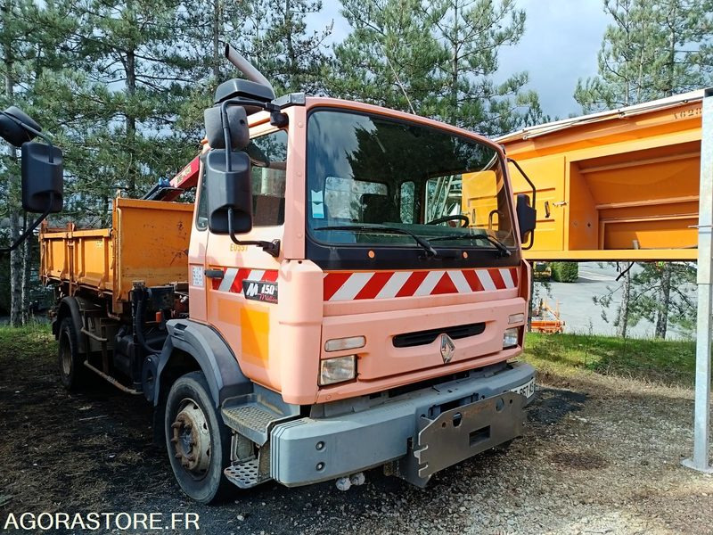 Camion Renault 16T Tribenne Grue M150/12 BC-867-AS - Kamion: slika 2 Camion Renault 16T Tribenne Grue M150/12 BC-867-AS - Kamion: slika 2