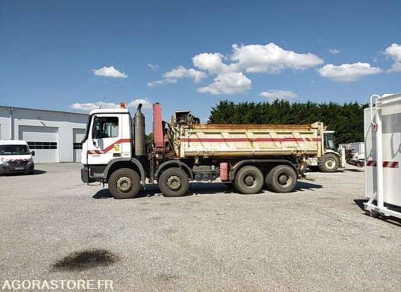 Porteur 8x4 Benne Grue - Mercedes 32 36 - BY121YH - 2007 / 503850 KM (ML562) - Kamion: slika 4 Porteur 8x4 Benne Grue - Mercedes 32 36 - BY121YH - 2007 / 503850 KM (ML562) - Kamion: slika 4