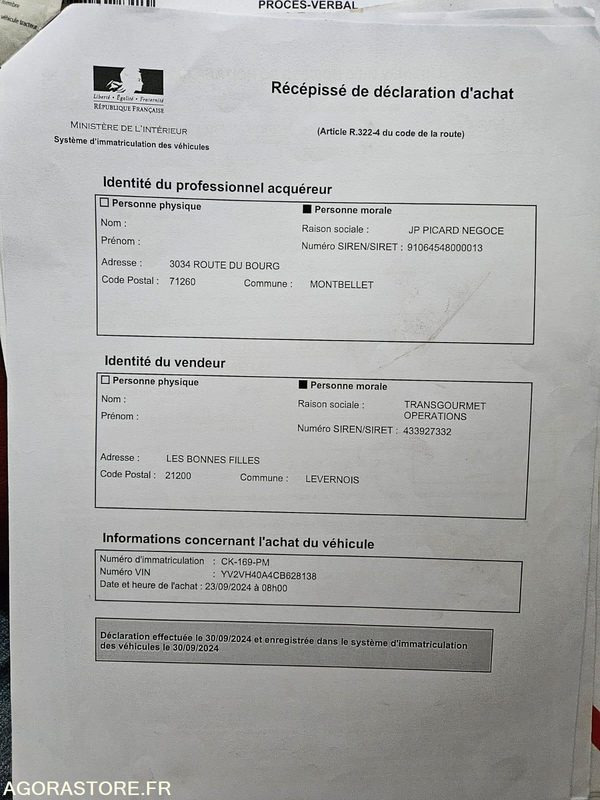 Porteur Volvo frigo - Kamion: slika 5 Porteur Volvo frigo - Kamion: slika 5