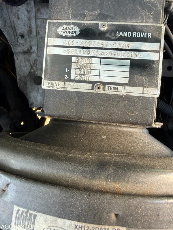 Land Rover Defender BW-587-VJ Mini Combiné Export Exclusivement - Pikap: slika 3 Land Rover Defender BW-587-VJ Mini Combiné Export Exclusivement - Pikap: slika 3