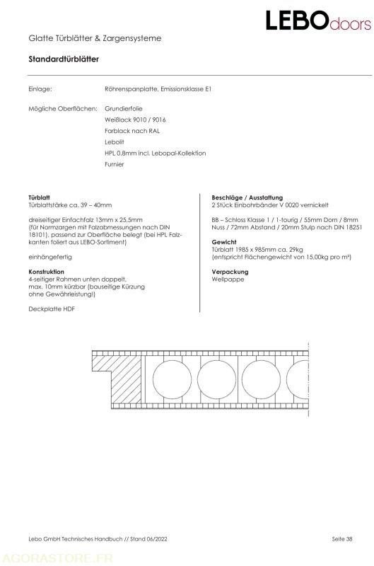Lot de menuiseries LEBODOORS - Instrument/ Oprema: slika 5 Lot de menuiseries LEBODOORS - Instrument/ Oprema: slika 5