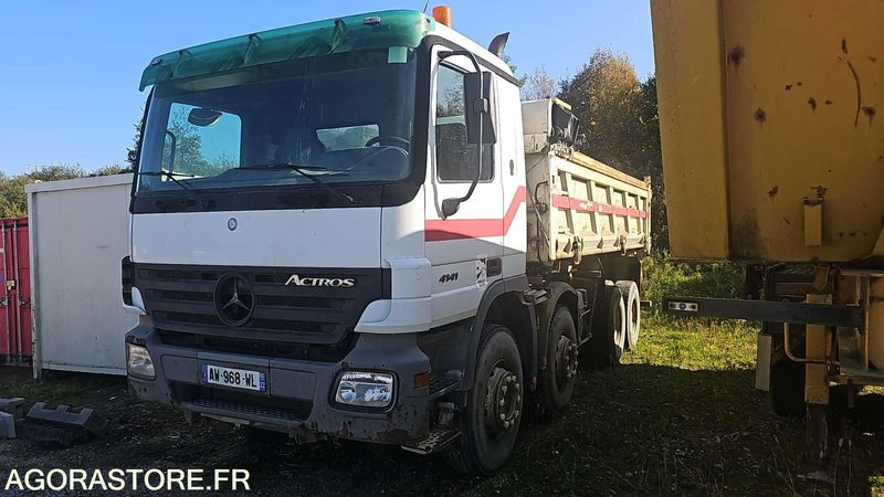 PORTEUR BENNE MERCEDES ACTROS - 2004 - 851170KM -  AW968WL - Istovarivač: slika 1 PORTEUR BENNE MERCEDES ACTROS - 2004 - 851170KM -  AW968WL - Istovarivač: slika 1