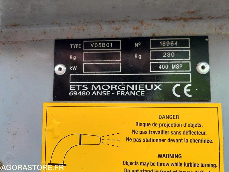 Aspirateur de feuilles - Poljoprivredna mašina: slika 4 Aspirateur de feuilles - Poljoprivredna mašina: slika 4