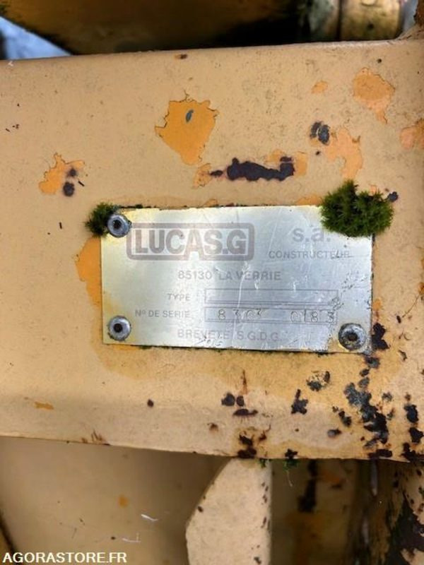 DESILEUSE LUCAS - Poljoprivredna mašina: slika 2 DESILEUSE LUCAS - Poljoprivredna mašina: slika 2