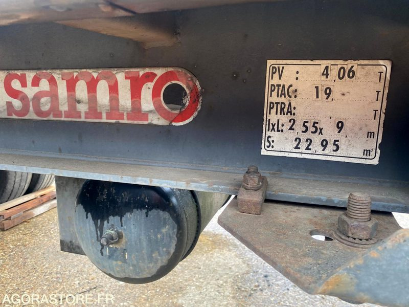 REMORQUE SAMRO PORTE CAISSON - Poluprikolica: slika 3 REMORQUE SAMRO PORTE CAISSON - Poluprikolica: slika 3