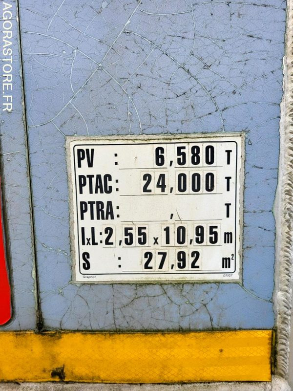 Remorque poids lourds Kaiser en alu 26T - 50 m3 - 2009 - Poluprikolica: slika 5 Remorque poids lourds Kaiser en alu 26T - 50 m3 - 2009 - Poluprikolica: slika 5