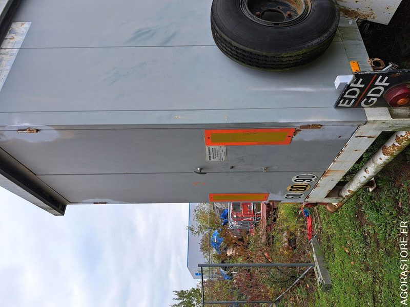 REMORQUE EQUIPEE TRANSFORMATEUR - Građevinska oprema, Prikolica: slika 4 REMORQUE EQUIPEE TRANSFORMATEUR - Građevinska oprema, Prikolica: slika 4