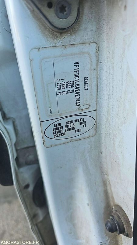 RENAULT MASTER - 2010 / 268452KM (AJ050VL) - Furgon: slika 5 RENAULT MASTER - 2010 / 268452KM (AJ050VL) - Furgon: slika 5