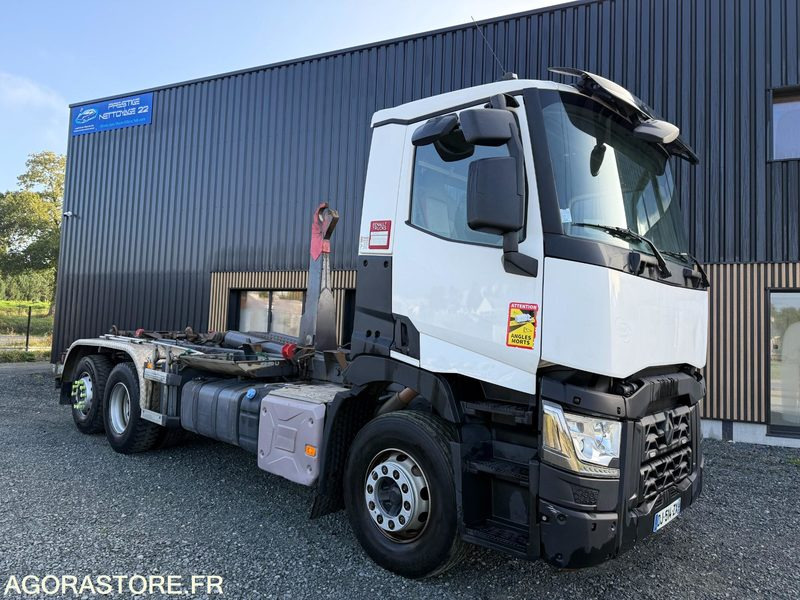 Renault C430 boite automatique polybenne ampliroll dalby - 446800KM - 2014 - Kamion sa hidrauličnom kukom: slika 1 Renault C430 boite automatique polybenne ampliroll dalby - 446800KM - 2014 - Kamion sa hidrauličnom kukom: slika 1