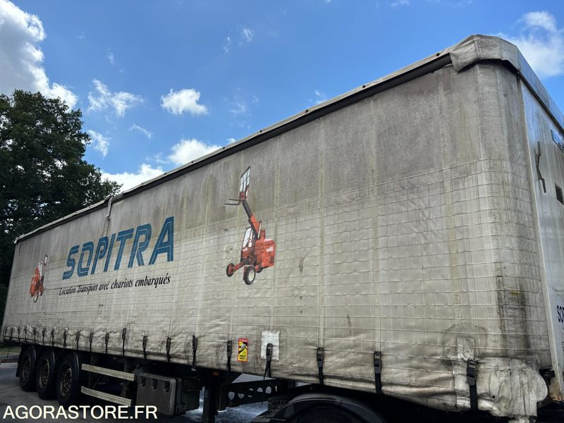 Semi-remorque Bachée LECITRAILER - 2007 (30203) - Poluprikolica sa ceradom: slika 1 Semi-remorque Bachée LECITRAILER - 2007 (30203) - Poluprikolica sa ceradom: slika 1