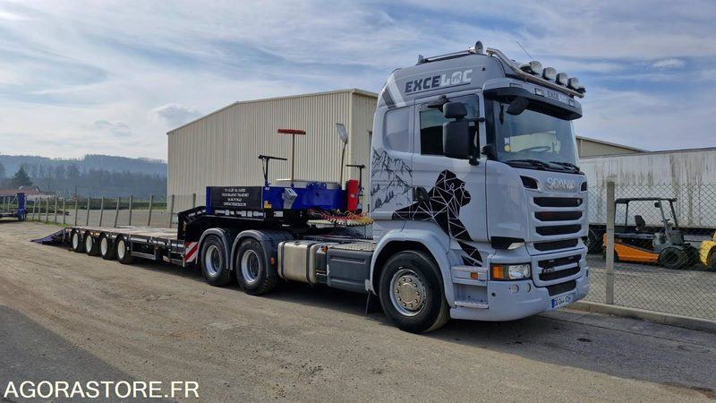 CAMION TRACTEUR 6X4 SCANIA R730 V8 2014 440 000 KM PTRA 150T + PORTE ENGINS FAYM - Tegljač: slika 2 CAMION TRACTEUR 6X4 SCANIA R730 V8 2014 440 000 KM PTRA 150T + PORTE ENGINS FAYM - Tegljač: slika 2