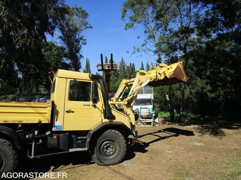 Unimog U140 - 1994 - 115 000km - TRES BON ETAT - Bager utovarivač: slika 2 Unimog U140 - 1994 - 115 000km - TRES BON ETAT - Bager utovarivač: slika 2