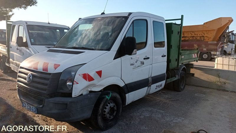 Wolkswagen Crafter Double cabine benne - 2013 - CX-238-EQ - Dostavno vozilo kiper: slika 1 Wolkswagen Crafter Double cabine benne - 2013 - CX-238-EQ - Dostavno vozilo kiper: slika 1