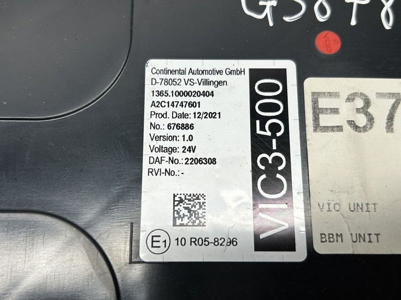 DAF ignition set 480HP/530HP - Upravljačka jedinica za Kamion: slika 4 DAF ignition set 480HP/530HP - Upravljačka jedinica za Kamion: slika 4