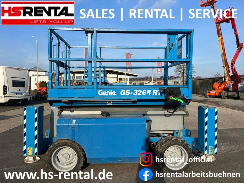 Genie GS3268 RT diesel 4x4 12m (1480) - Lift u obliku makaza: slika 1 Genie GS3268 RT diesel 4x4 12m (1480) - Lift u obliku makaza: slika 1