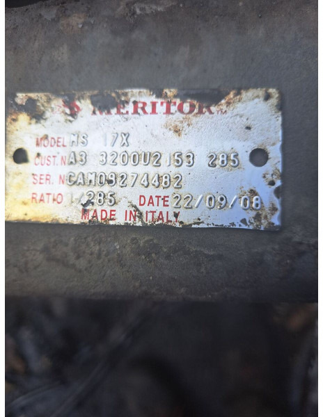 Diferencijalna brzina Meritor MS17X. RS1228SV. 140 E EV-90: slika 12