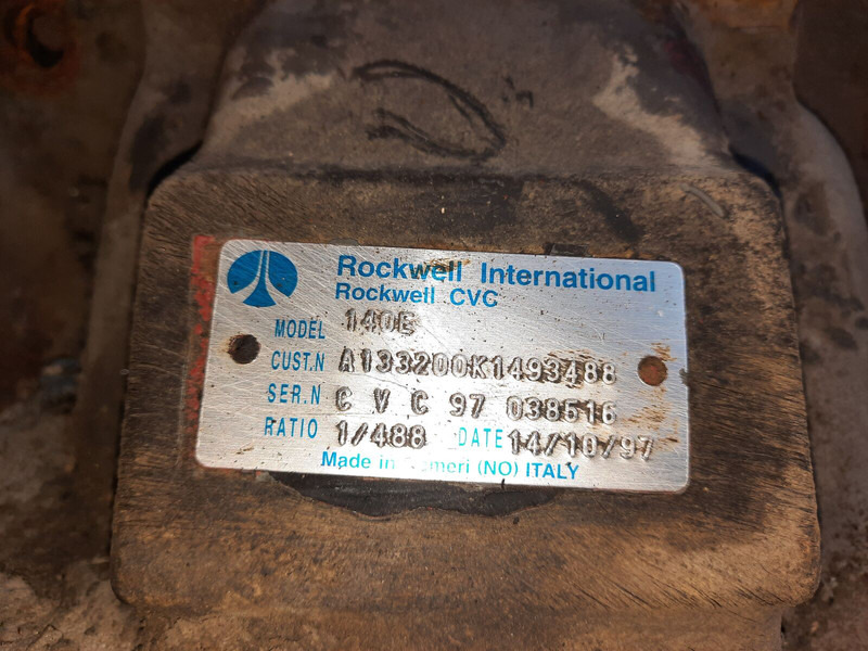 Diferencijalna brzina Meritor MS17X. RS1228SV. 140 E EV-90: slika 10