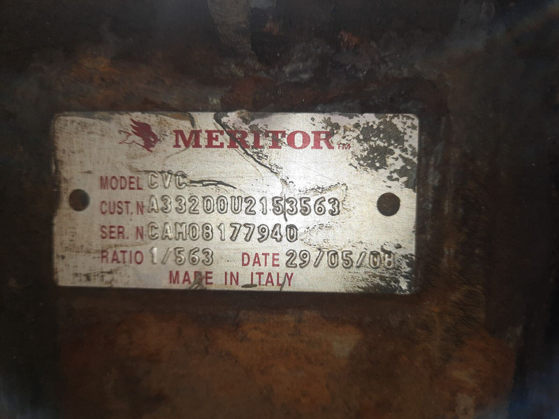 Diferencijalna brzina Meritor MS17X. RS1228SV. 140 E EV-90: slika 14