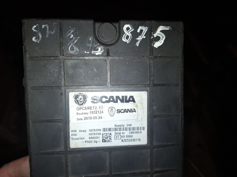 Scania C007. C006 - Upravljačka jedinica: slika 3 Scania C007. C006 - Upravljačka jedinica: slika 3