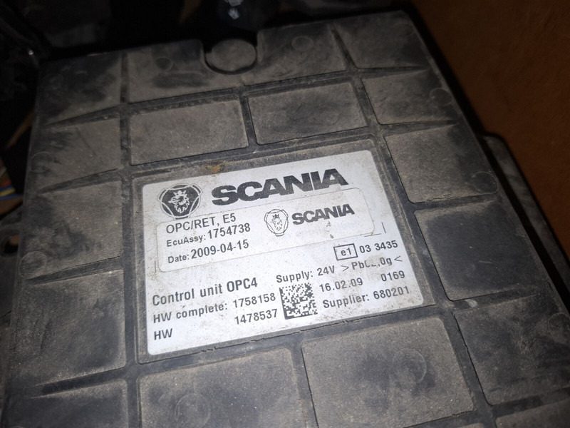 Scania C007. C006 - Upravljačka jedinica: slika 4 Scania C007. C006 - Upravljačka jedinica: slika 4