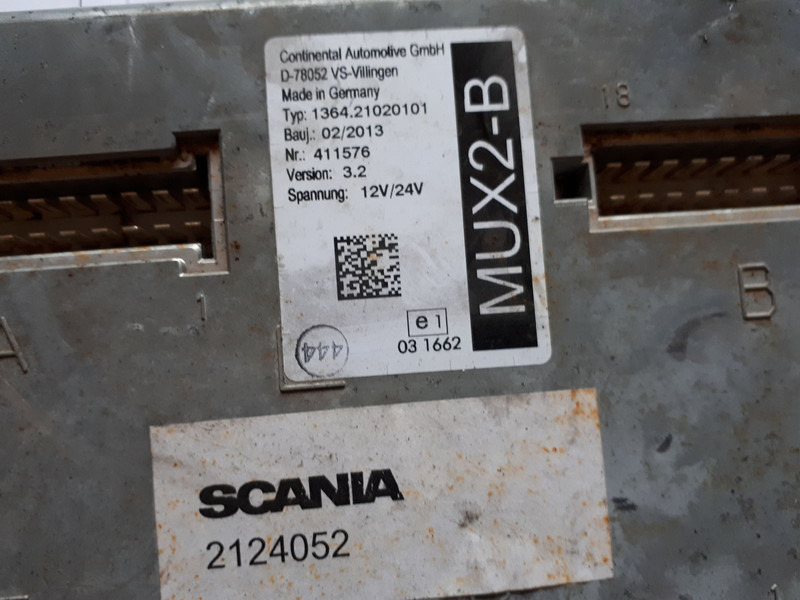 Scania MUX2-B MUX2-M.MUX2-B+/ ZR2-BS/ ZR2-BD - Upravljačka jedinica: slika 5 Scania MUX2-B MUX2-M.MUX2-B+/ ZR2-BS/ ZR2-BD - Upravljačka jedinica: slika 5