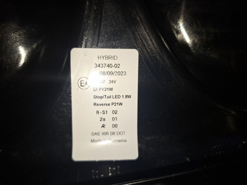 Volvo B12-9700 - Svetla/ Osvetljenje: slika 4 Volvo B12-9700 - Svetla/ Osvetljenje: slika 4