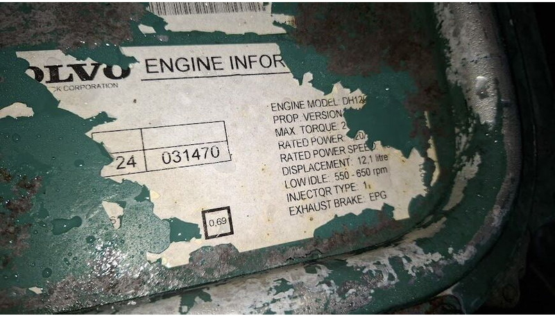 Volvo DH12D 420EC01. DH12E340EC06 . - Motor: slika 4 Volvo DH12D 420EC01. DH12E340EC06 . - Motor: slika 4
