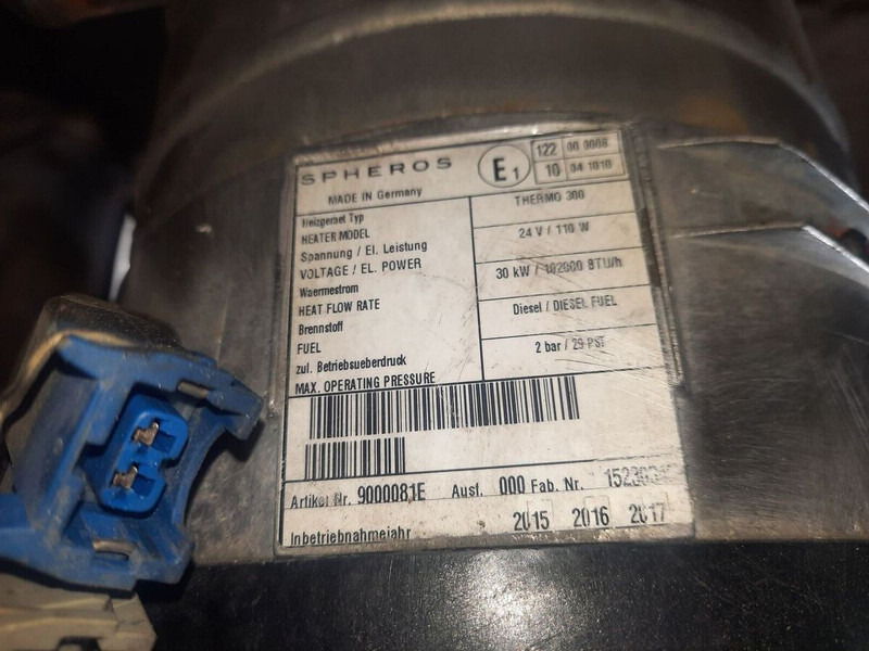 Webasto termo 300 - Grejanje/ Ventilacija: slika 4 Webasto termo 300 - Grejanje/ Ventilacija: slika 4