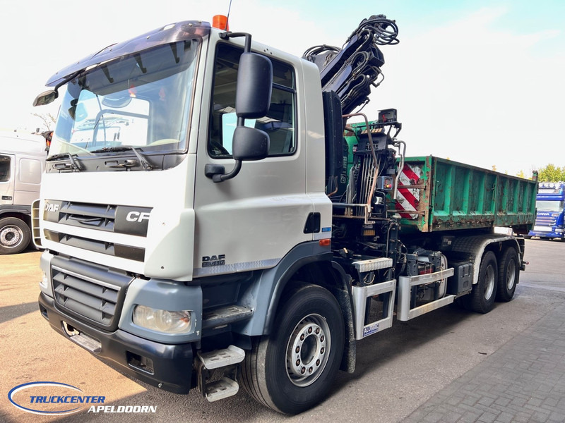 DAF CF 85.410 ATE, Hiab 166-3, 6x4 Big axle, Steel spring - Kamion sa hidrauličnom kukom, Kamion sa dizalicom: slika 3 DAF CF 85.410 ATE, Hiab 166-3, 6x4 Big axle, Steel spring - Kamion sa hidrauličnom kukom, Kamion sa dizalicom: slika 3