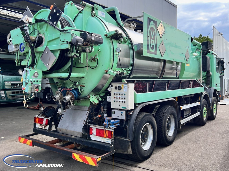 Mercedes-Benz Actros 4140 8x4, Steel springs, ADR, Inox - Vakuumska cisterna: slika 2 Mercedes-Benz Actros 4140 8x4, Steel springs, ADR, Inox - Vakuumska cisterna: slika 2