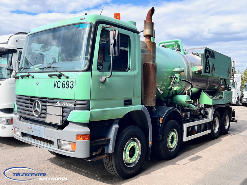 Mercedes-Benz Actros 4140 8x4, Steel springs, ADR, Inox - Vakuumska cisterna: slika 3 Mercedes-Benz Actros 4140 8x4, Steel springs, ADR, Inox - Vakuumska cisterna: slika 3