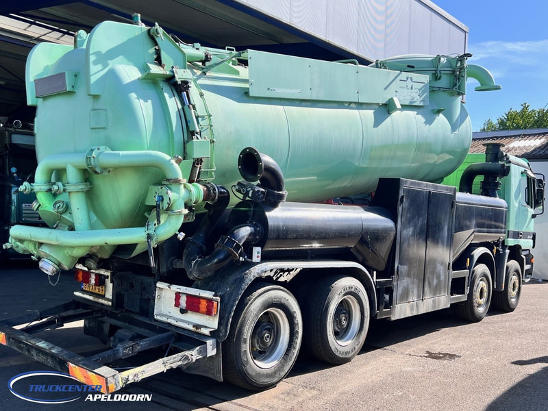 Mercedes-Benz Actros 4140 Naaktgeboren Vortex VP8000, 8x4 Steel spring Manuel - Vakuumska cisterna: slika 2 Mercedes-Benz Actros 4140 Naaktgeboren Vortex VP8000, 8x4 Steel spring Manuel - Vakuumska cisterna: slika 2