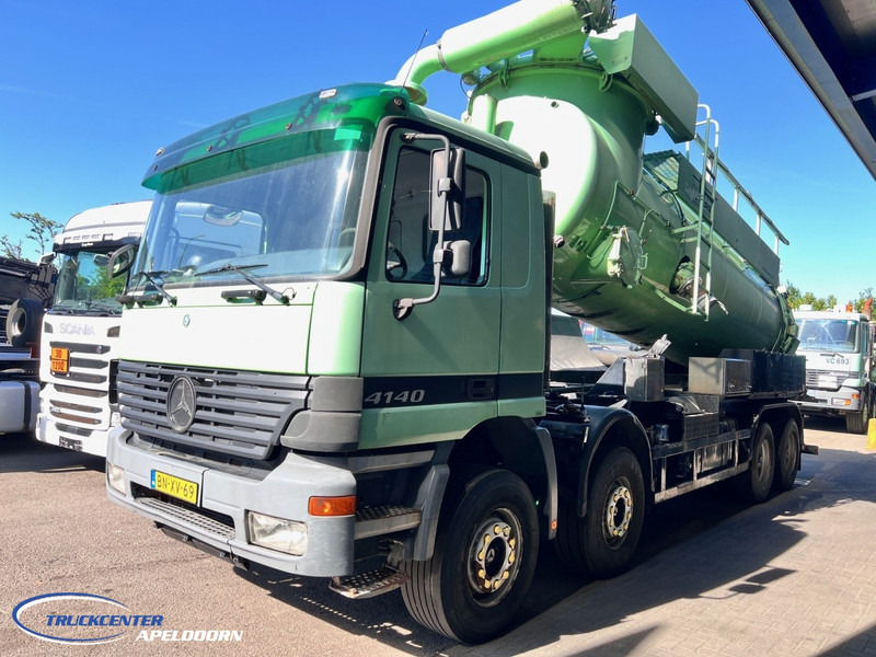 Mercedes-Benz Actros 4140 Naaktgeboren Vortex VP8000, 8x4 Steel spring Manuel - Vakuumska cisterna: slika 3 Mercedes-Benz Actros 4140 Naaktgeboren Vortex VP8000, 8x4 Steel spring Manuel - Vakuumska cisterna: slika 3
