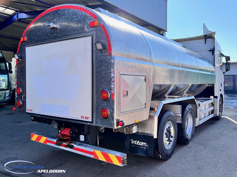 Scania R500 NGS 15000 Liter, Retarder, Steering axle, Stainless steel - Edelstahlt, Milk - Milch - Water - Kamion cisterna: slika 2 Scania R500 NGS 15000 Liter, Retarder, Steering axle, Stainless steel - Edelstahlt, Milk - Milch - Water - Kamion cisterna: slika 2