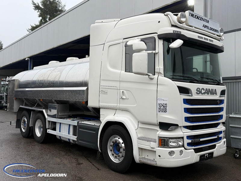 Scania R580 V8 Retarder, Stuuras, 15000 Liter roestvrijstalen tank - Kamion cisterna: slika 1 Scania R580 V8 Retarder, Stuuras, 15000 Liter roestvrijstalen tank - Kamion cisterna: slika 1