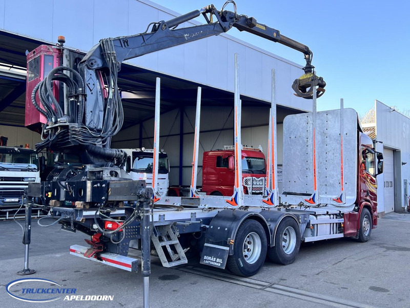 Scania R650 V8 NGS 6x4, Retarder, Jonsered Houtkraan - Šticar, Kamion sa dizalicom: slika 2 Scania R650 V8 NGS 6x4, Retarder, Jonsered Houtkraan - Šticar, Kamion sa dizalicom: slika 2