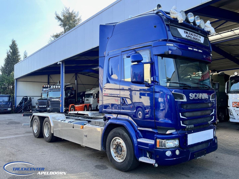 Scania R730 V8 6x4, Retarder, Clutch! Pto, Topline - Kamion sa golom šasijom i zatvorenom kabinom: slika 1 Scania R730 V8 6x4, Retarder, Clutch! Pto, Topline - Kamion sa golom šasijom i zatvorenom kabinom: slika 1