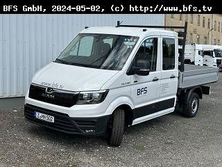 MAN TGE 3.180 4x4 SB DOKA, Normaldach, Bau Paket - Dostavno vozilo s ravnom platformom: slika 1 MAN TGE 3.180 4x4 SB DOKA, Normaldach, Bau Paket - Dostavno vozilo s ravnom platformom: slika 1