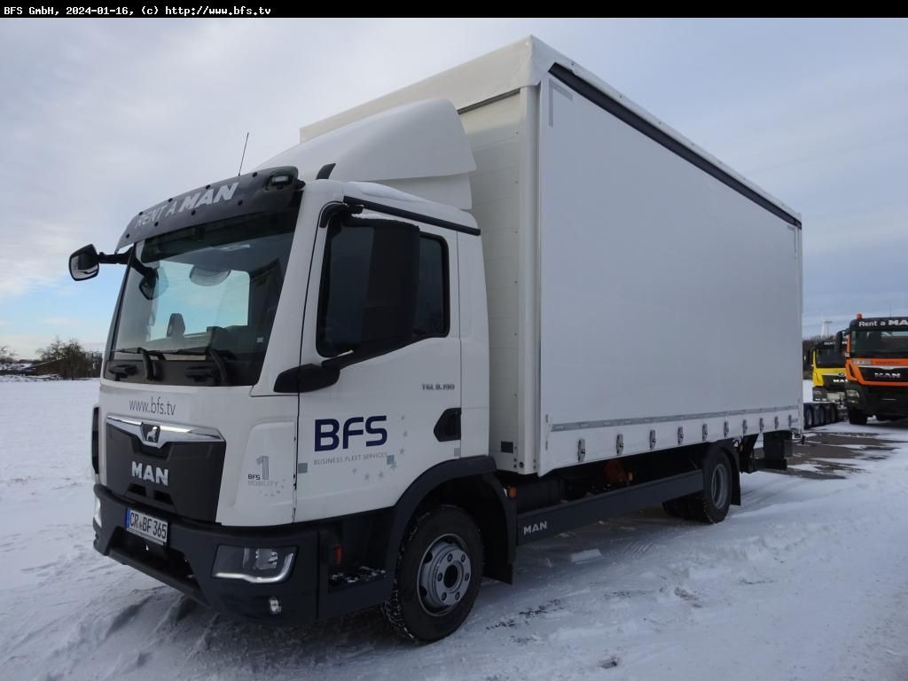 MAN TGL (TG3) 8.190 4x2 BL CH - Dostavno vozilo sa ceradom: slika 1 MAN TGL (TG3) 8.190 4x2 BL CH - Dostavno vozilo sa ceradom: slika 1