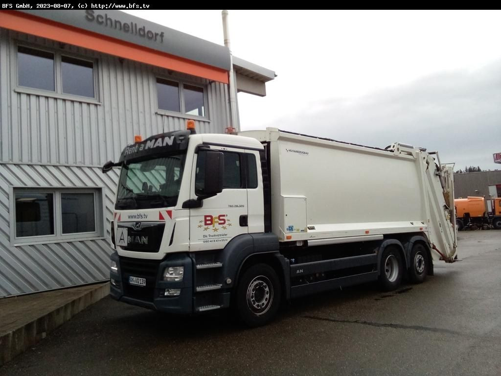 MAN TGS 28.320 6x2-4 BL HS UL Olympus 23 - Euro Max - Kamion za smeće: slika 1 MAN TGS 28.320 6x2-4 BL HS UL Olympus 23 - Euro Max - Kamion za smeće: slika 1