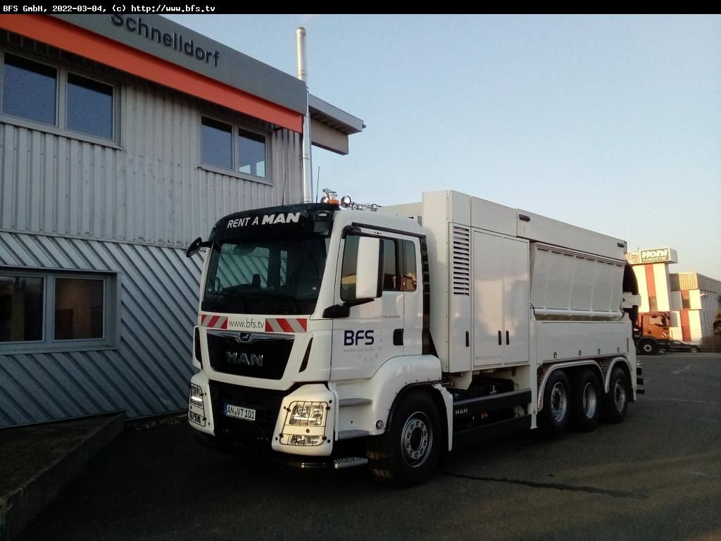 MAN TGS 35.510 8X4-4 BL RSP Saugbagger - Vakuumska cisterna: slika 1 MAN TGS 35.510 8X4-4 BL RSP Saugbagger - Vakuumska cisterna: slika 1