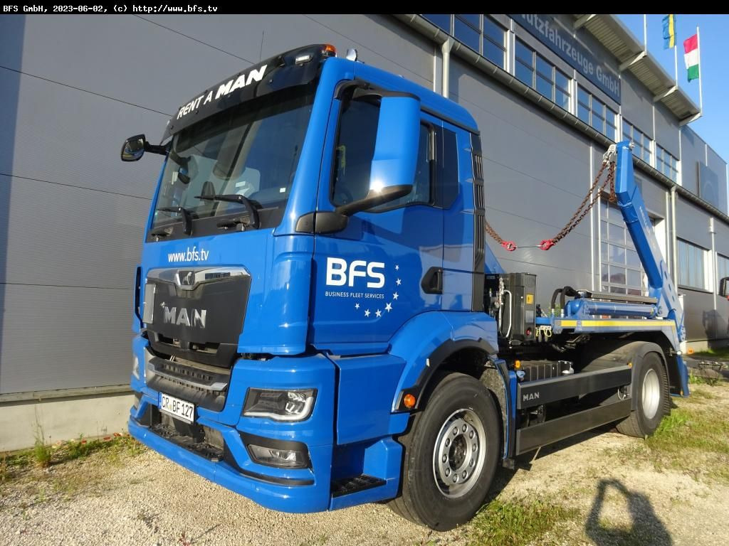 MAN TGS (TG3) 18.510 4x2 BL CH Meiller AK 12 MT - Kamion za utovaranje kontejnera: slika 1 MAN TGS (TG3) 18.510 4x2 BL CH Meiller AK 12 MT - Kamion za utovaranje kontejnera: slika 1