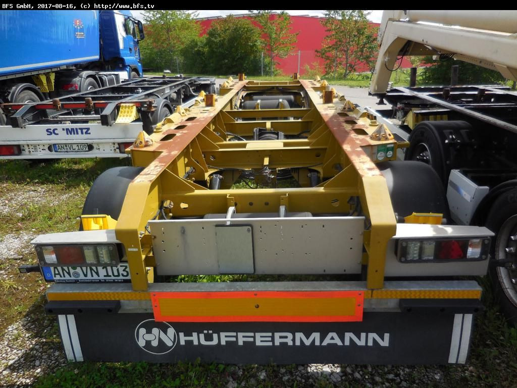Hüffermann Vario-Carrier HMA 2424 ZB Absetzmuldenanhänger, - Prikolica: slika 1 Hüffermann Vario-Carrier HMA 2424 ZB Absetzmuldenanhänger, - Prikolica: slika 1
