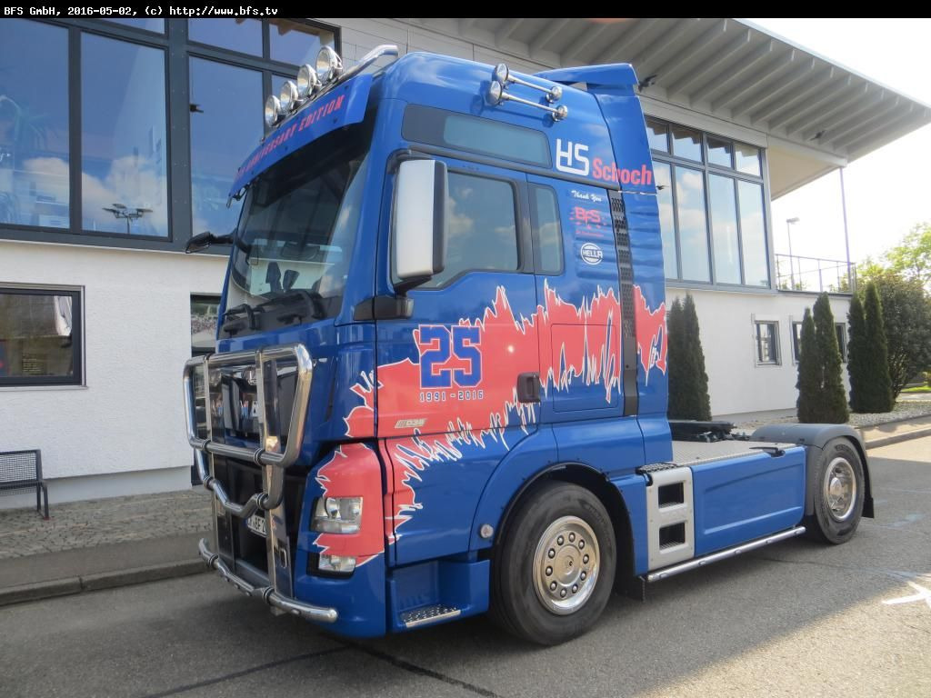MAN TGX 18.560 4x2 BLS Euro 6 HS Schoch Edition 2016 - Tegljač: slika 1 MAN TGX 18.560 4x2 BLS Euro 6 HS Schoch Edition 2016 - Tegljač: slika 1