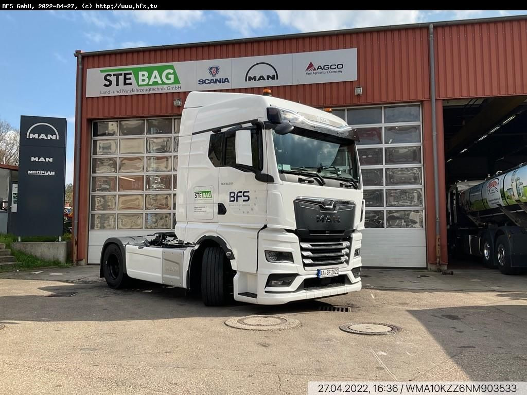 MAN TGX (TG3) 18.510 4x2 LL SA 2 Kreis Kipphydraulik - Tegljač: slika 1 MAN TGX (TG3) 18.510 4x2 LL SA 2 Kreis Kipphydraulik - Tegljač: slika 1
