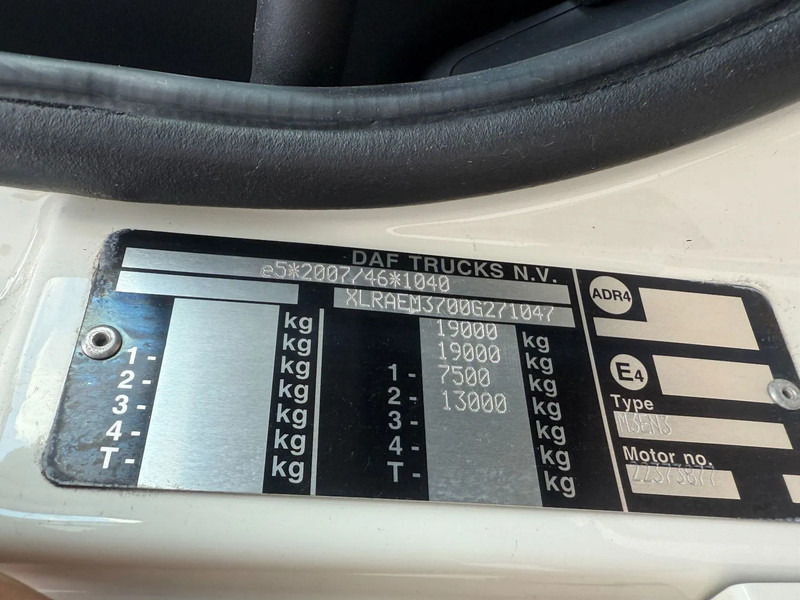 Kamion sa zatvorenim sandukom DAF CF 320 4X2 - EURO 6 - 19 TON + DHOLLANDIA: slika 16 Kamion sa zatvorenim sandukom DAF CF 320 4X2 - EURO 6 - 19 TON + DHOLLANDIA: slika 16